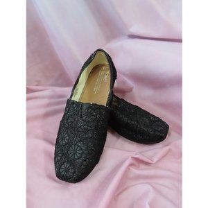 Toms – Classic Crochet Glitter Slip On Glitter